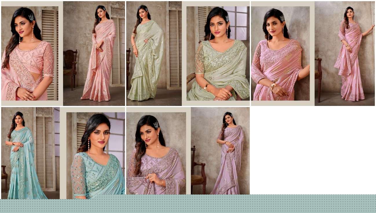 Mehak-495-Colours-mehak-Sarees-Asliwholesale-z-Catalogue