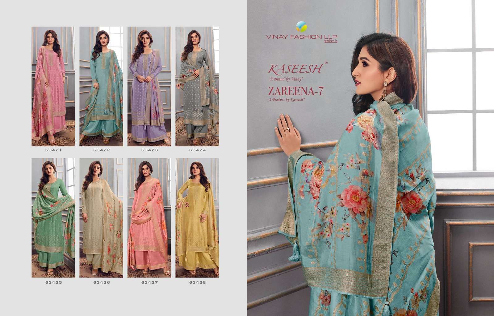 Kaseesh-Zareena-Vol-7-Vinay-Fashion-Asliwholesale-z-Catalogue