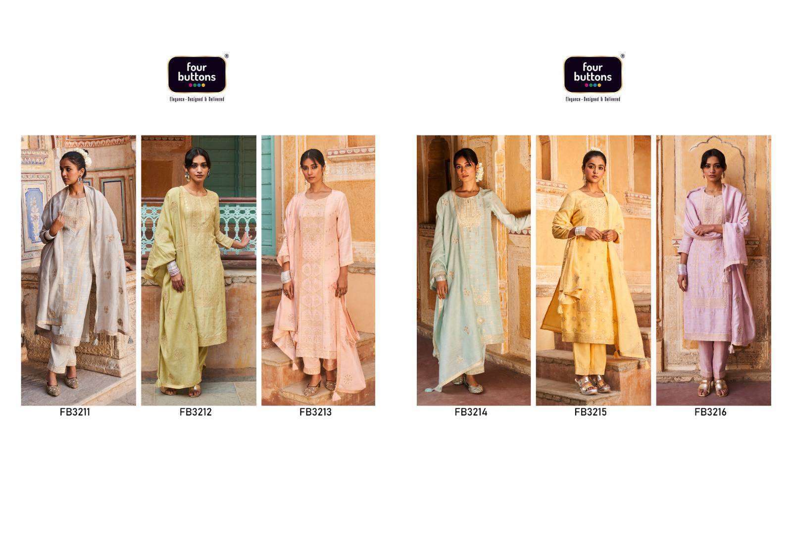 Arzoo-Four-Buttons-Asliwholesale-z-Catalogue