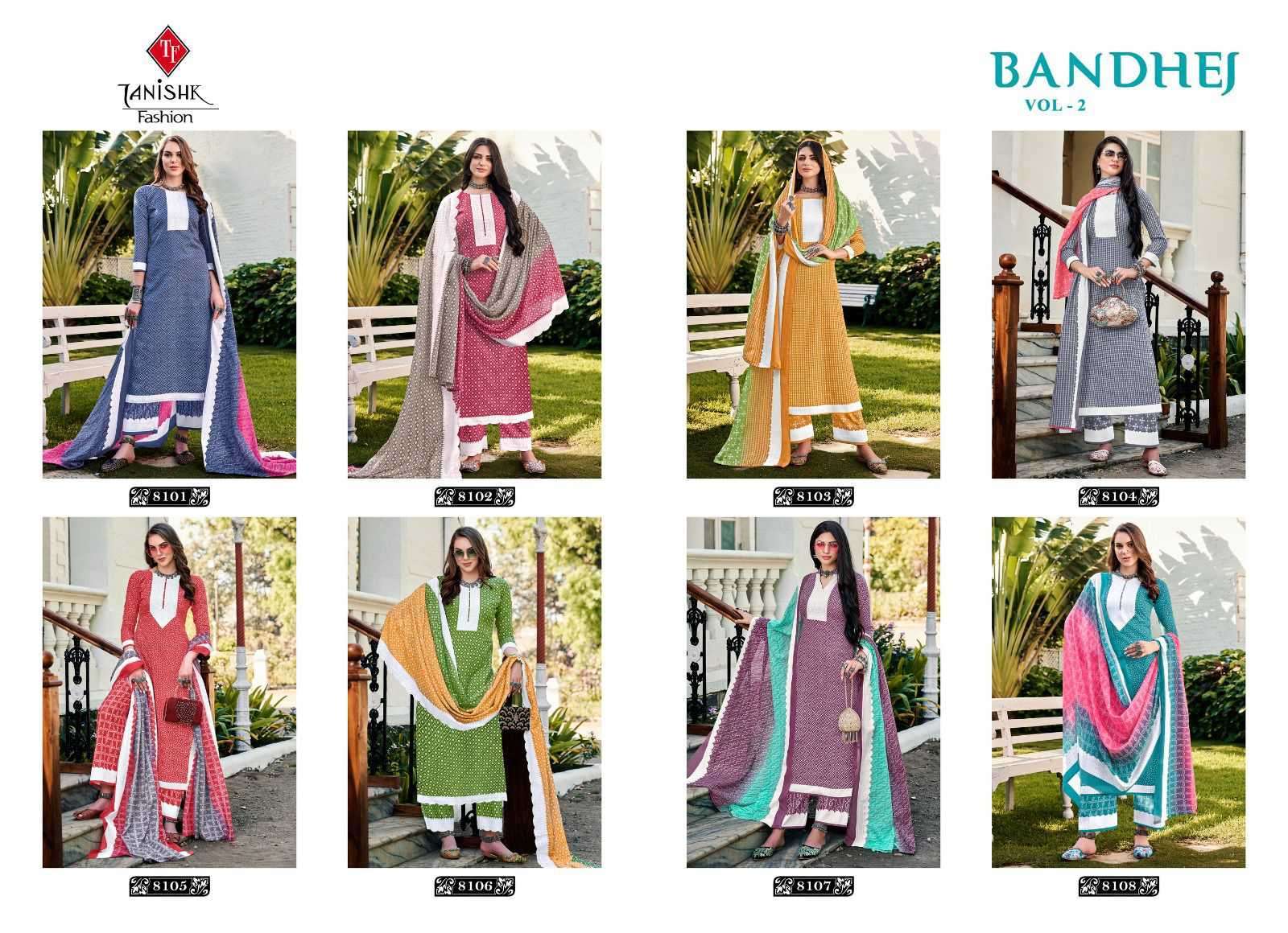 Bandhej-Vol-2-Tanishk-Fashion-Asliwholesale-z-Catalogue