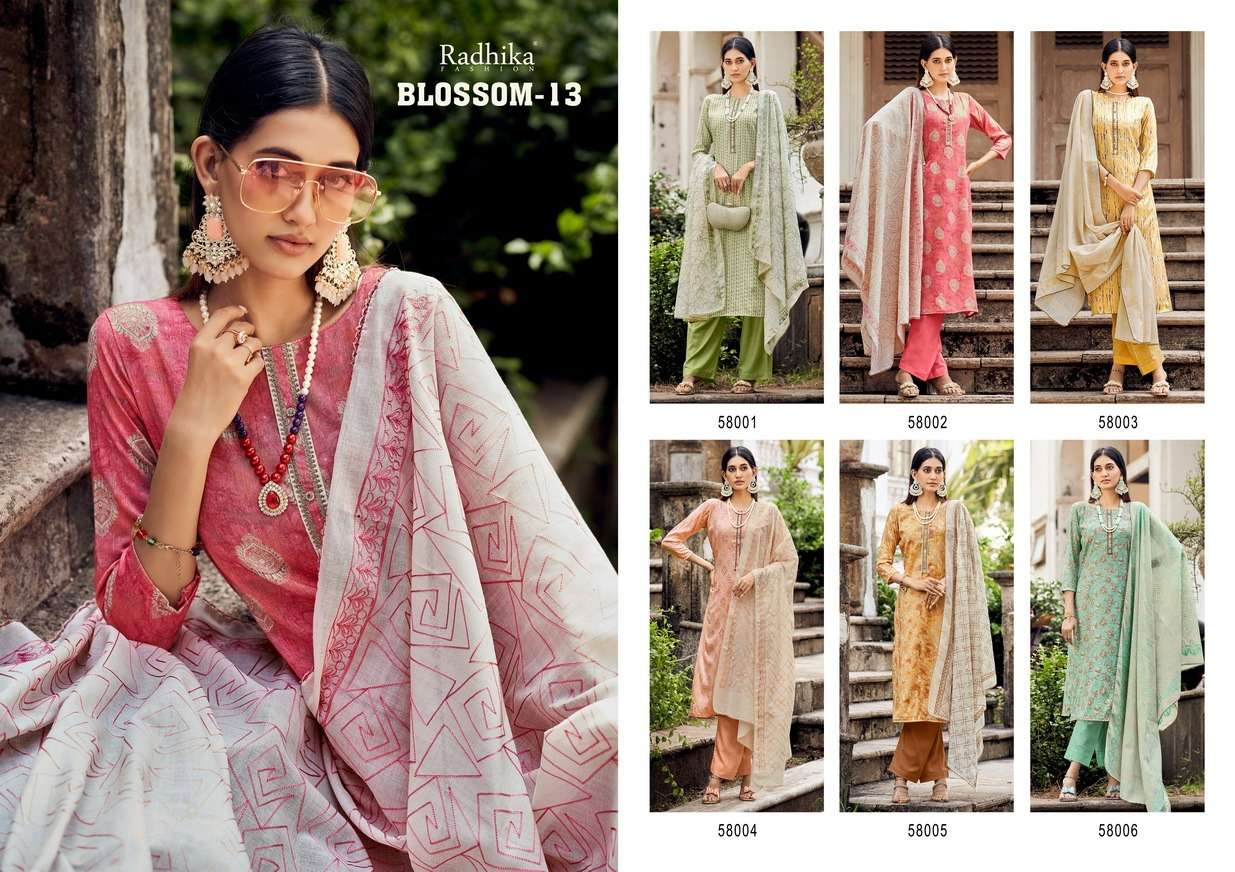 Blossom-13-Radhika-Fashion-Asliwholesale-Catalogue