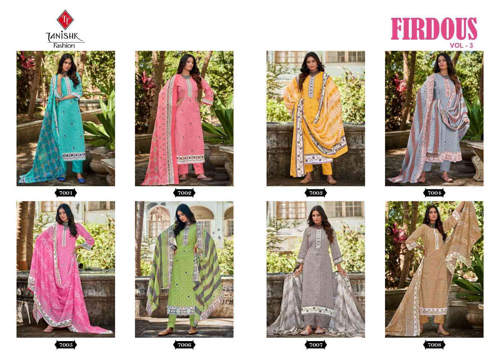 Firdous-Vol-3-Tanishk-Fashion-Asliwholesale-z-Catalogue