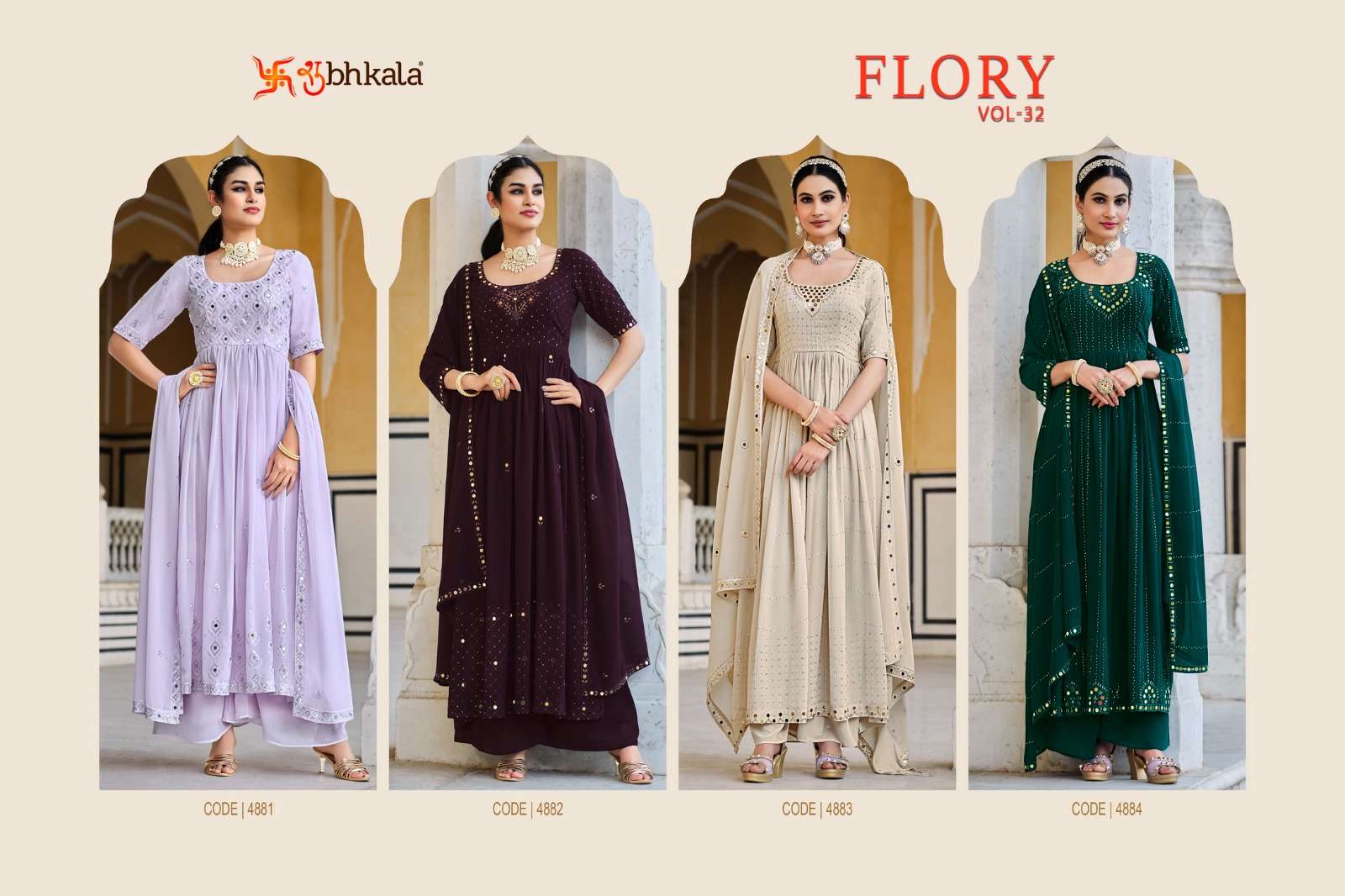 Flory-Vol-32-Shubhkala-Asliwholesale-z-Catalogue