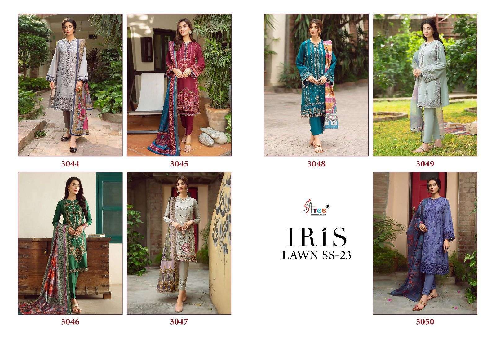 Iris-Lawn-SS-23-Shree-Fab-Asliwholesale-z-Catalogue