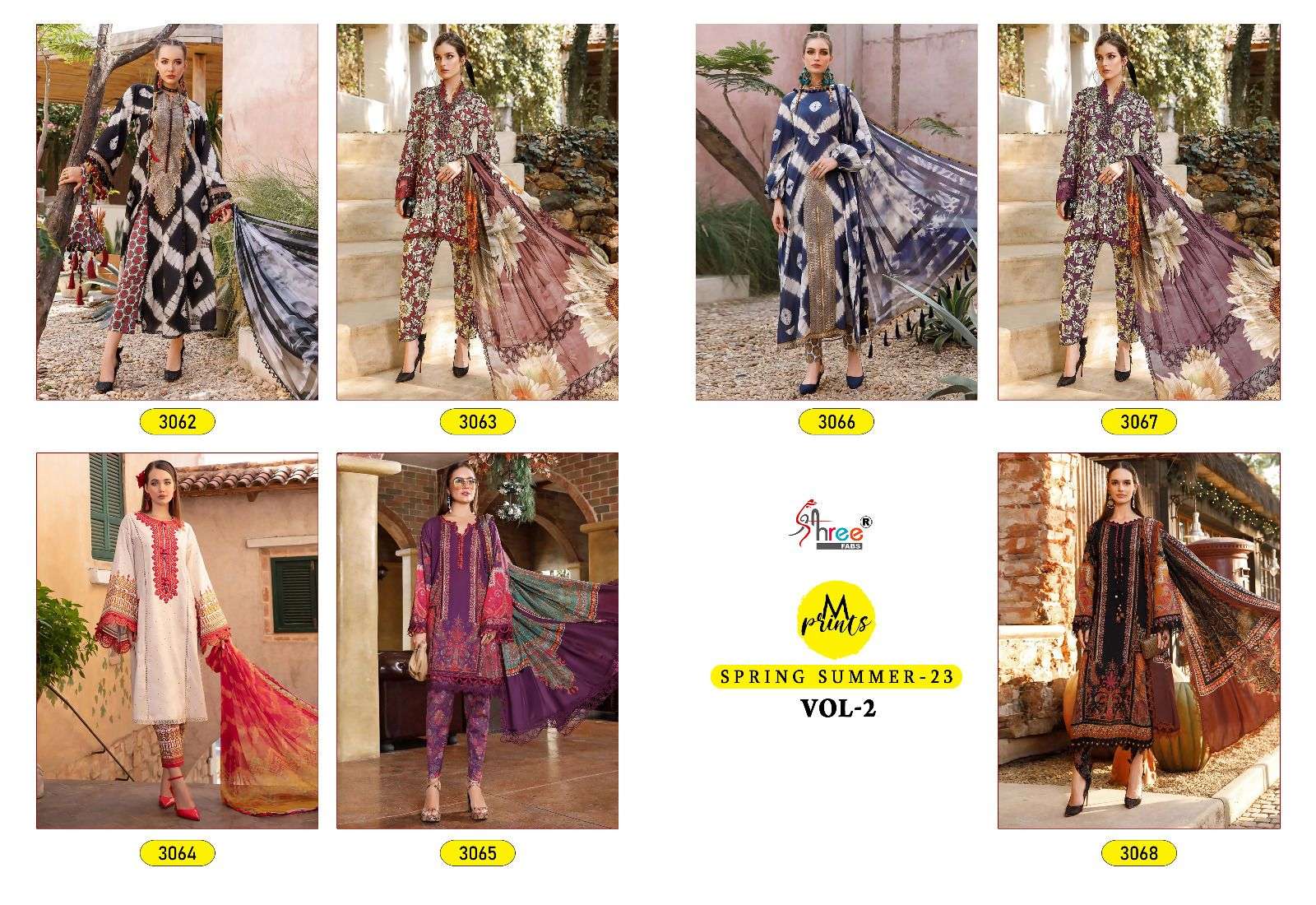 M.Prrints-Summer-23-Vol-2-Shree-Fab-Asliwholesale-z-Catalogue