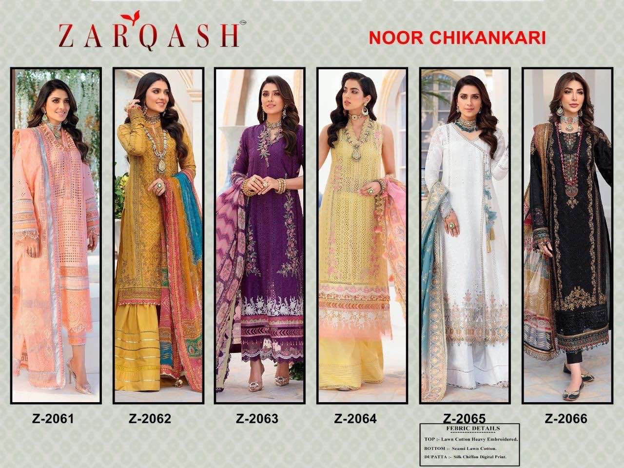 Noor-Chikankari-Zarqash-Suits-Asliwholesale-z-Catalogue