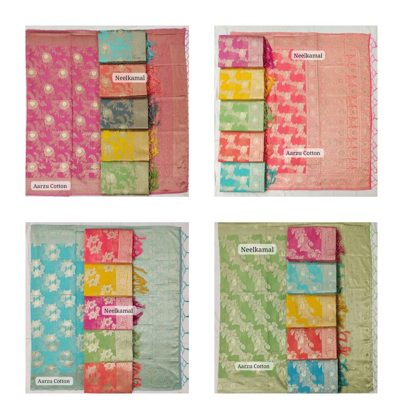 Aarzu-Cotton-NeelKamal-Sarees-Asliwholesale-Catalogue