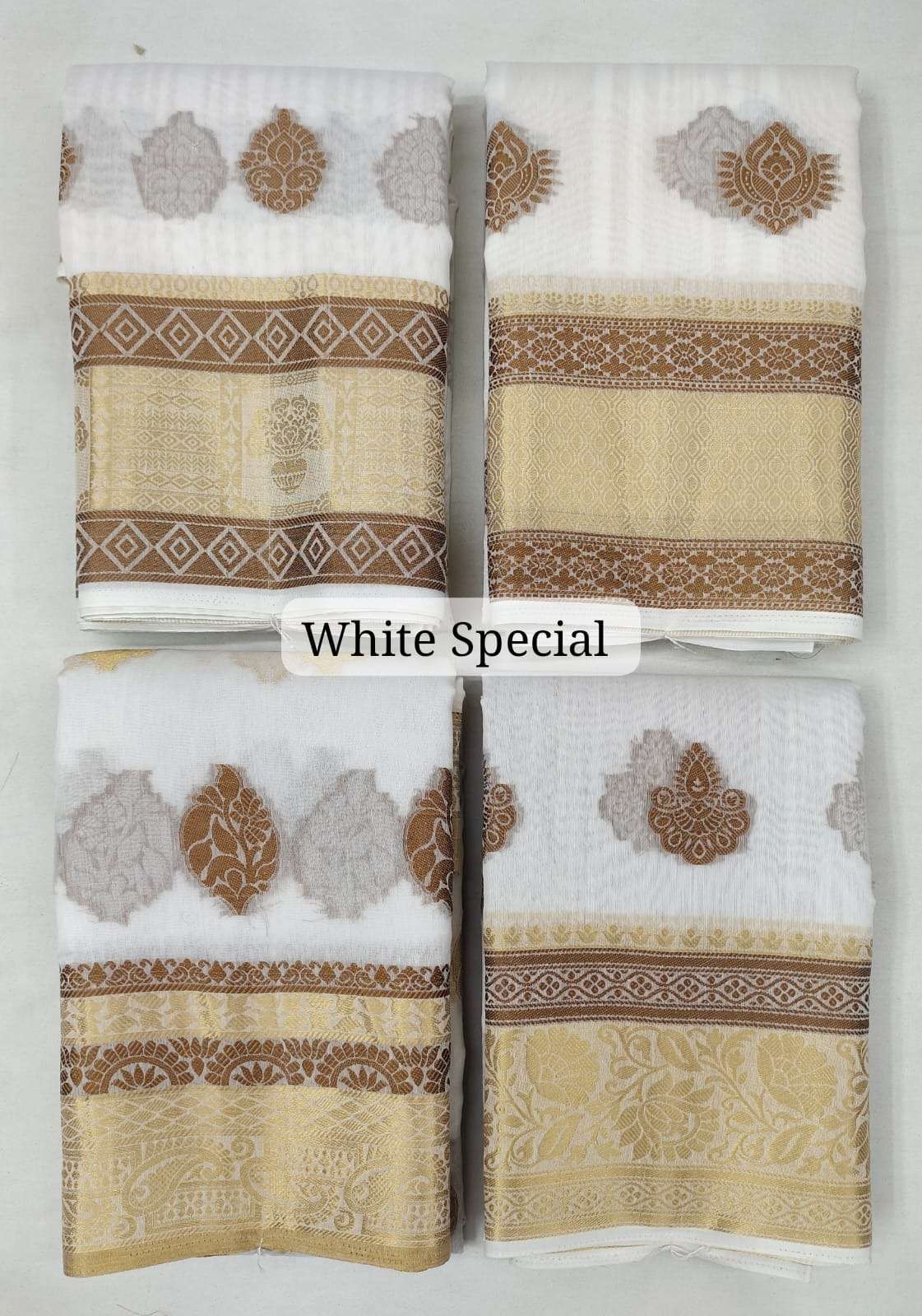 White-Special-Neelkamal-Sarees-Asliwholesale-Catalogue