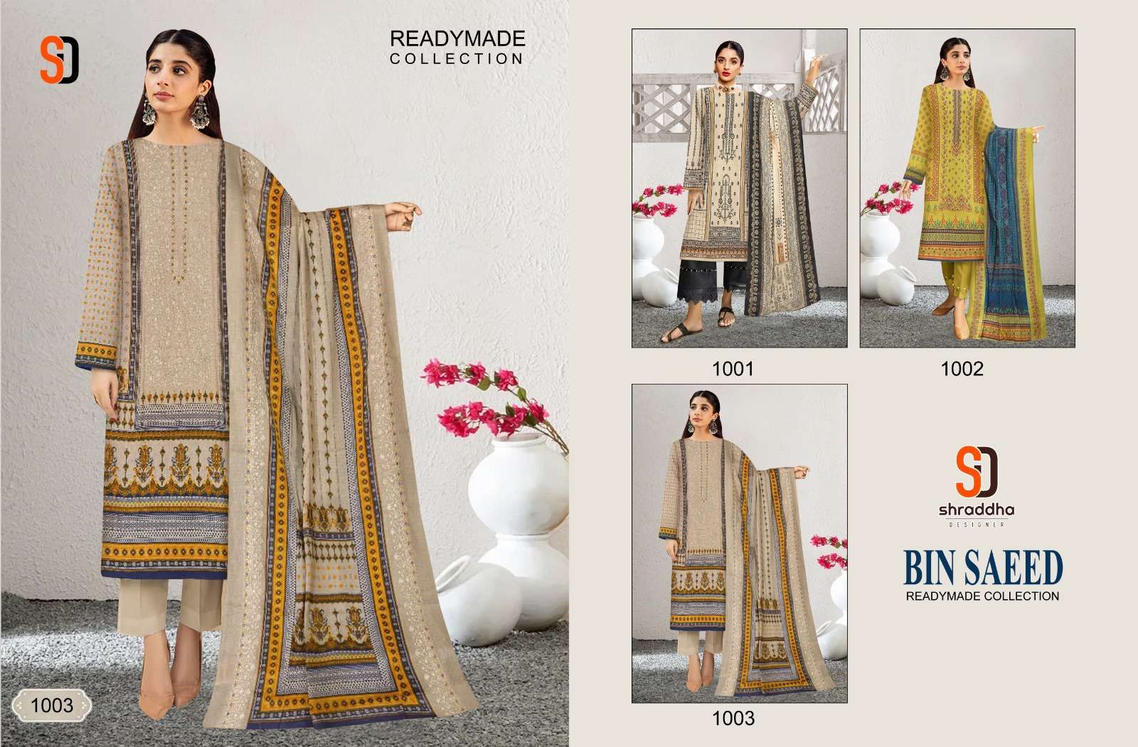 Bin-Saeed-readymade-Collection-Shraddha-Designer-Asliwholesale-Catalogue