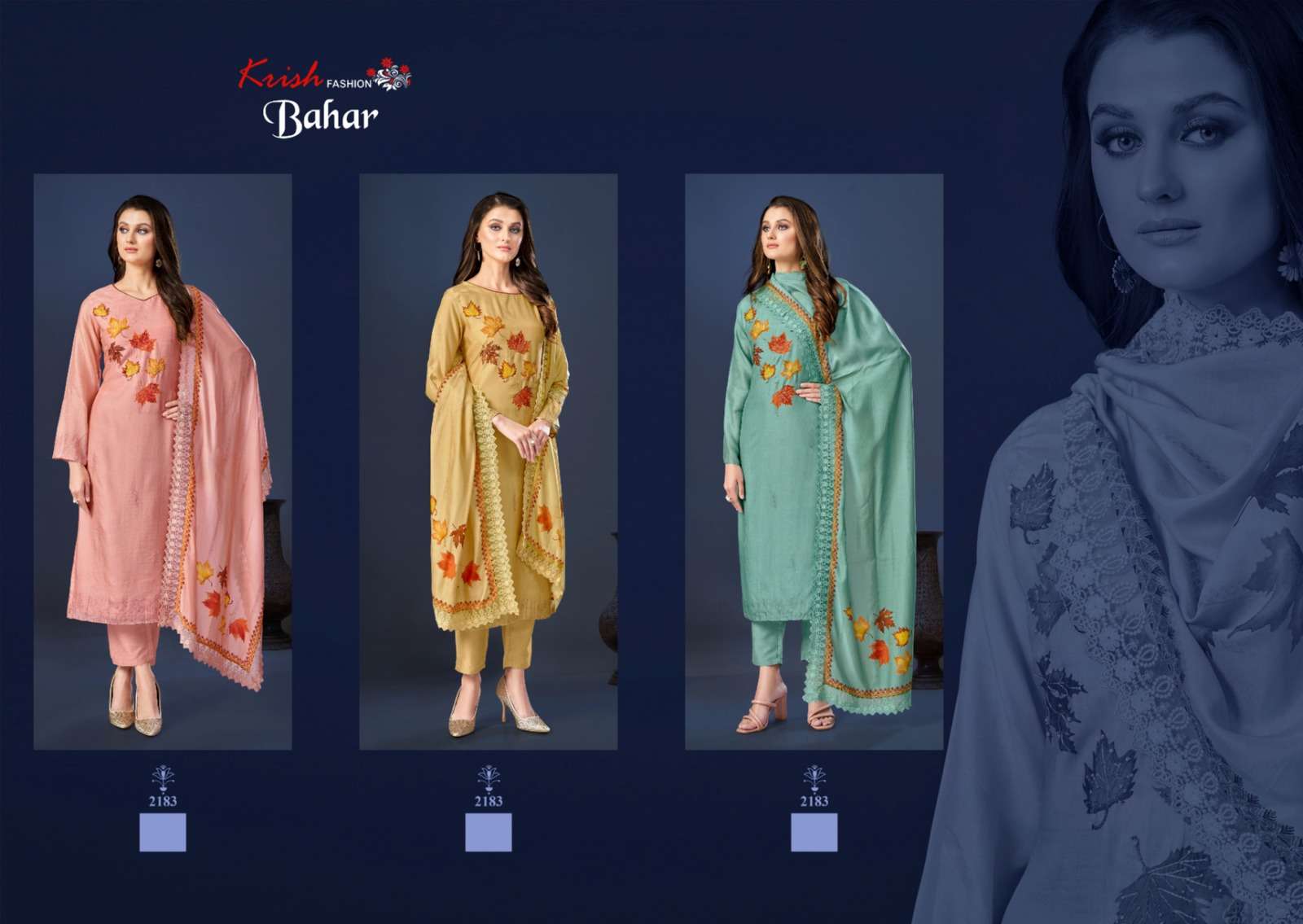 Bahar-2183-Krish-Fashion-Asliwholesale-z-Catalogue