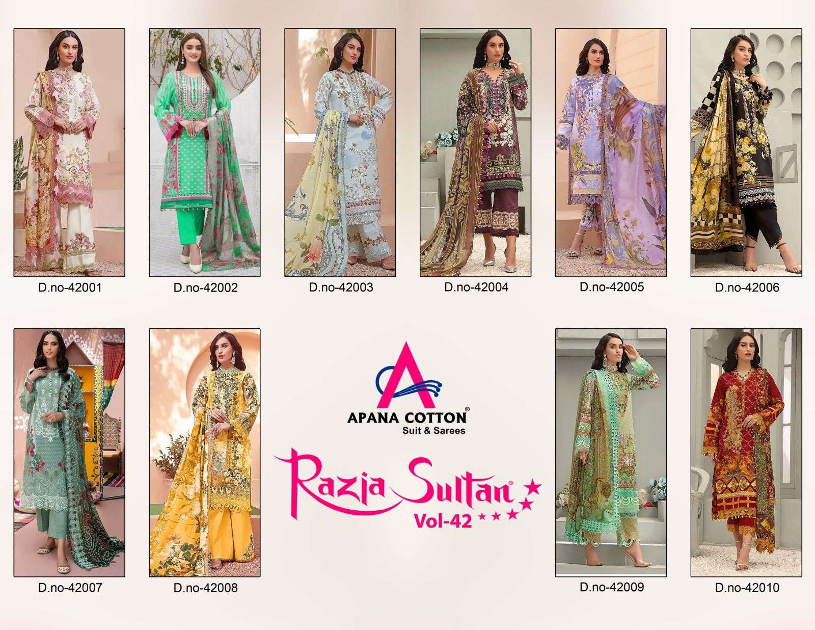 Razia-Sultan-Vol-42-Apna-Cotton-Asliwholesale-Catalogue