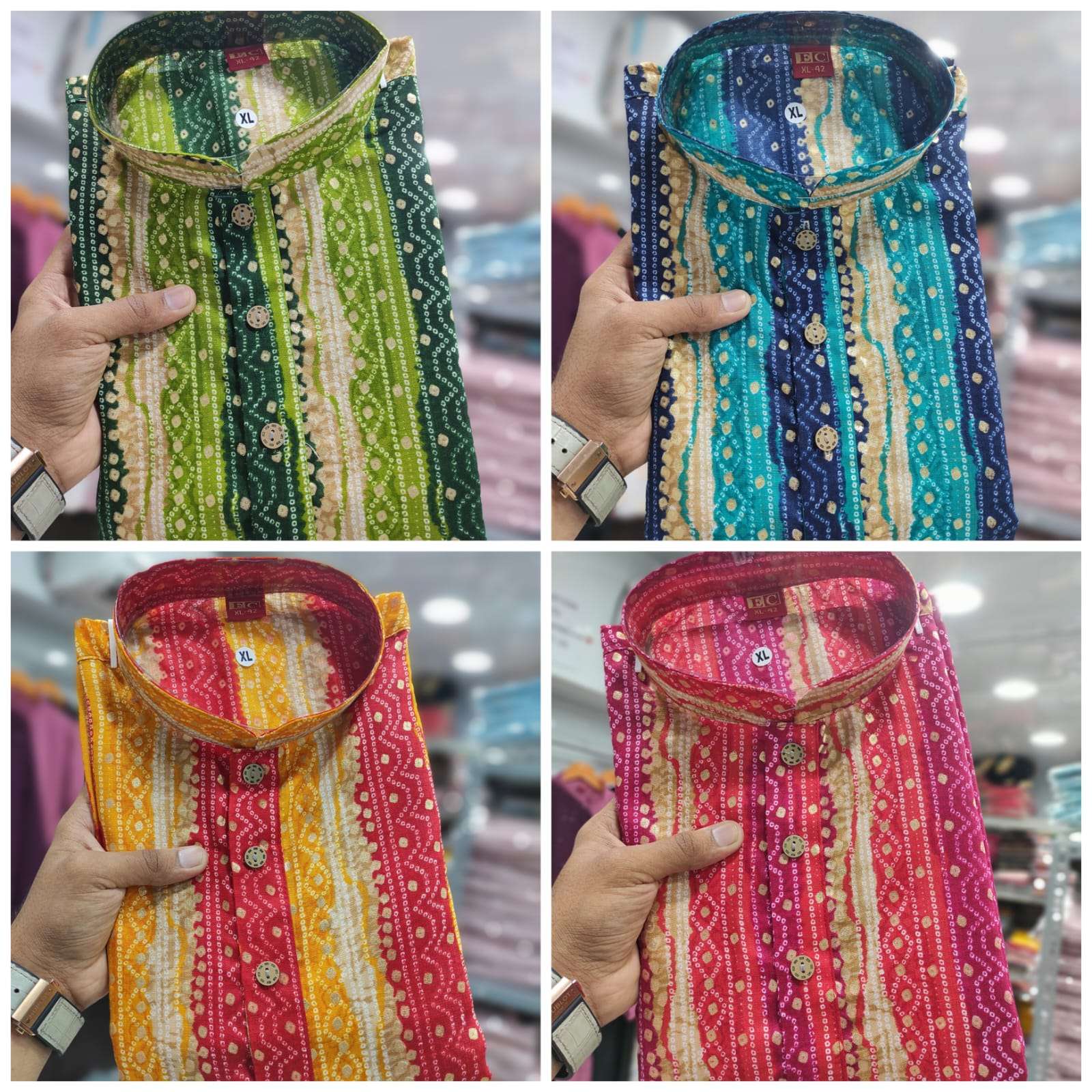 Bandhni-Leriya-Kurta-Asliwholesale-Catalogue