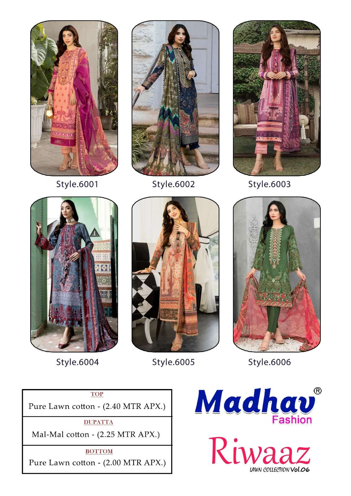 Riwaaz-Vol-06-Madhav-Fashion-Asliwholesale-Catalogue