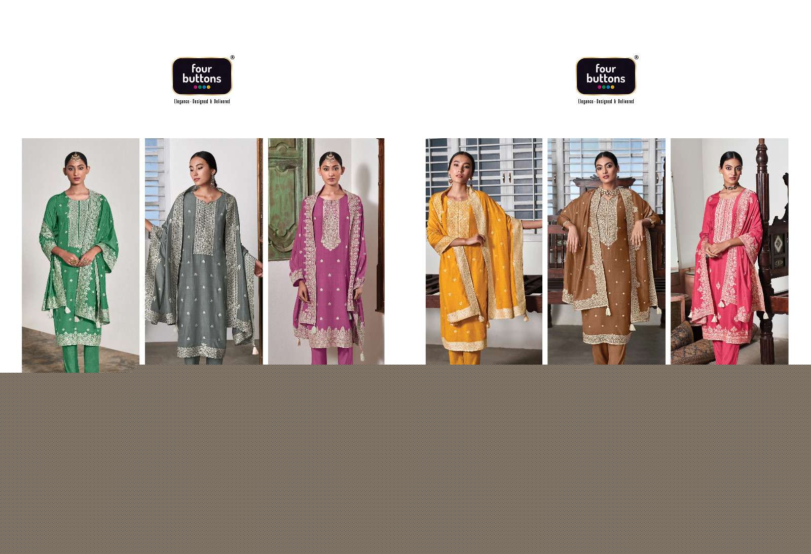 Zoya-2-Four-Buttons-Asliwholesale-z-Catalogue