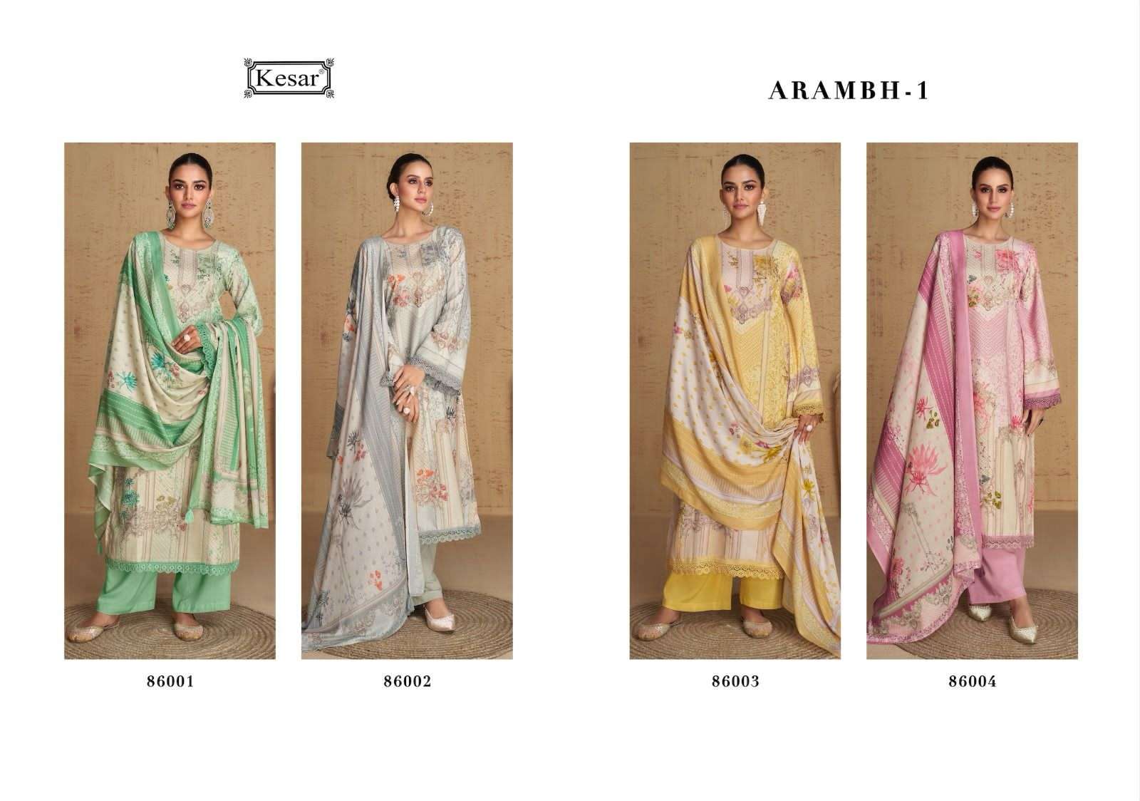Arambh-Vol-1-Kesar-Asliwholesale-z-Catalogue