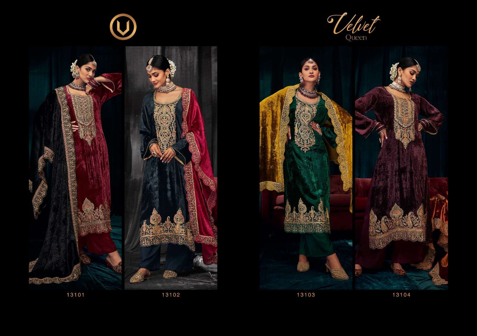 Velvet-Queen-Vivek-Fashion-Asliwholesale-z-Catalogue