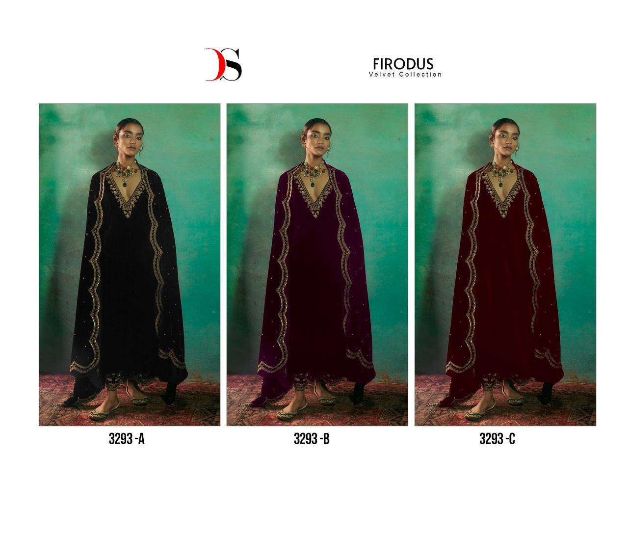 Firdous-Velvet-3293-Deepsy-suits-Asliwholesale-z-Catalogue