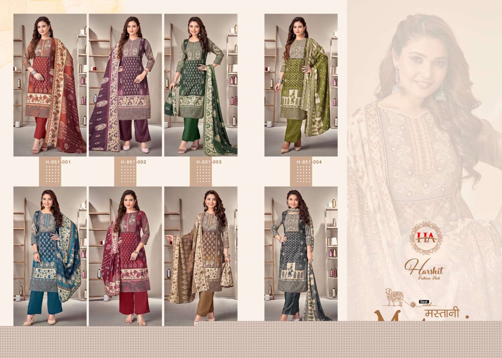 Mastaani-Harshit-Fashion-Asliwholesale-z-Catalogue