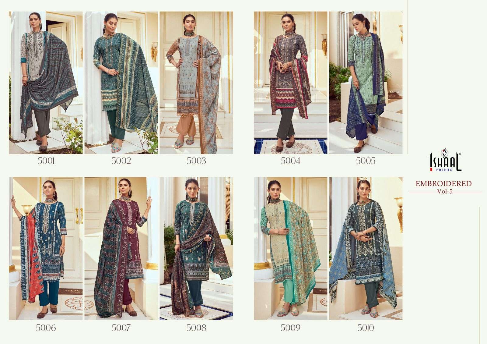 Ishaal-Embroidery-Vol-5-Ishaal-Prints-Asliwholesale-Catalogue