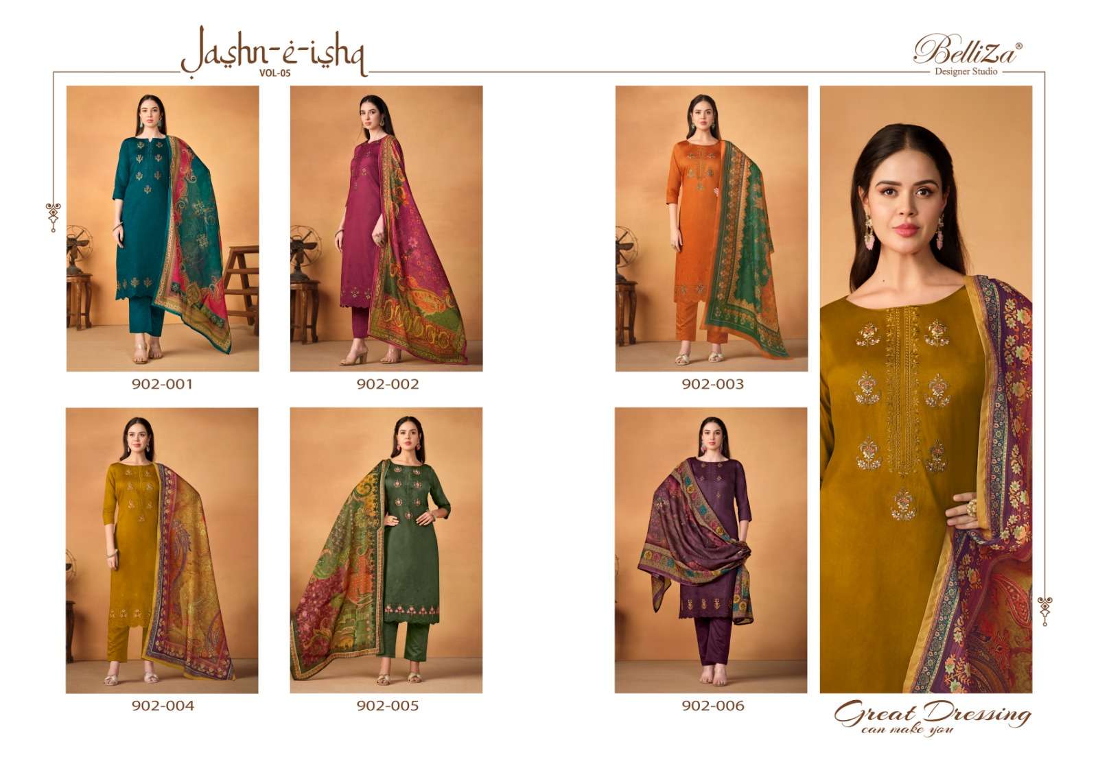 Jashn-e-Ishq-5-Belliza-Asliwholesale-z-Catalogue