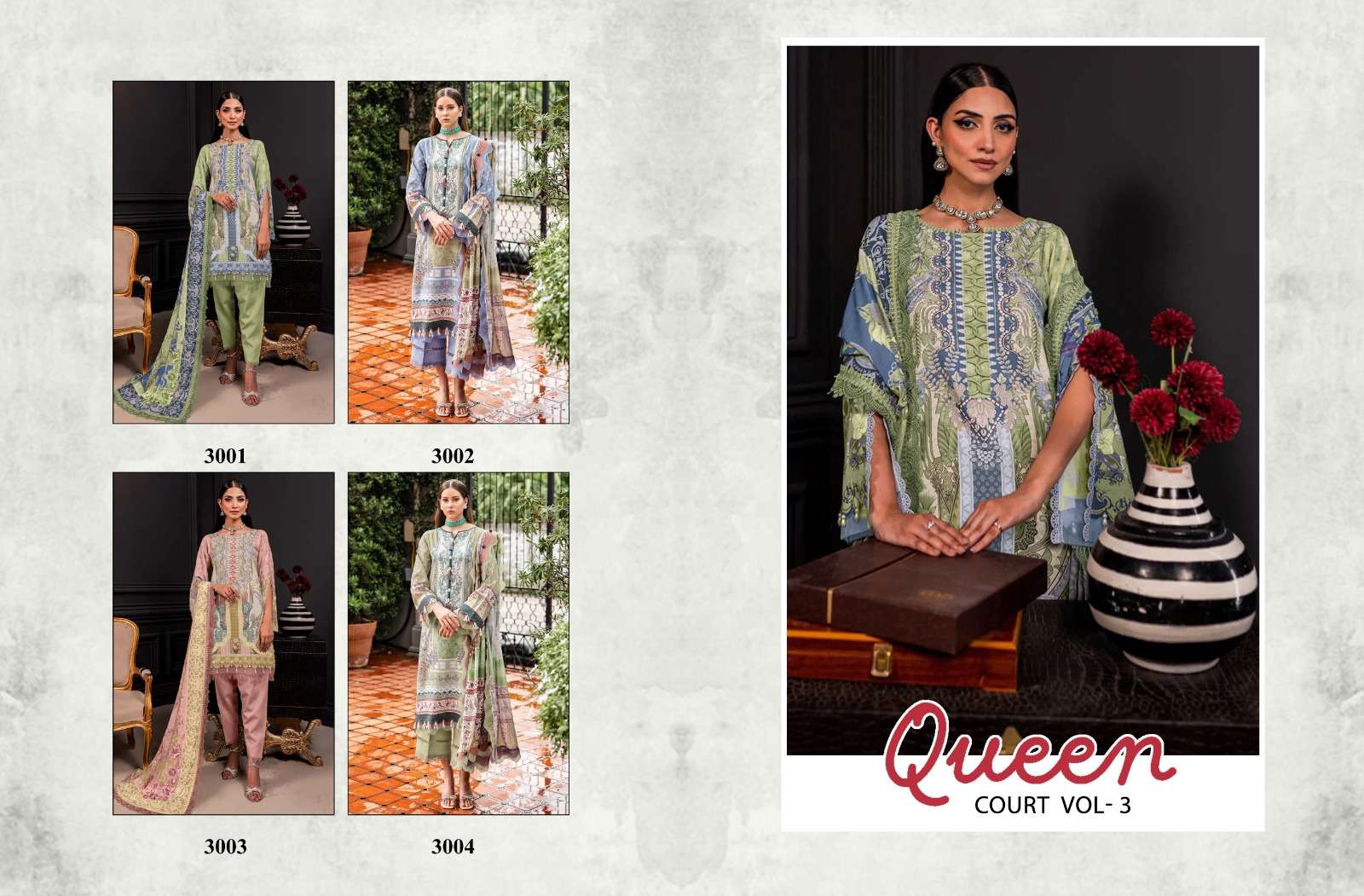 Queen-Court-vol-3-Shraddha-Designer-Asliwholesale-Catalogue