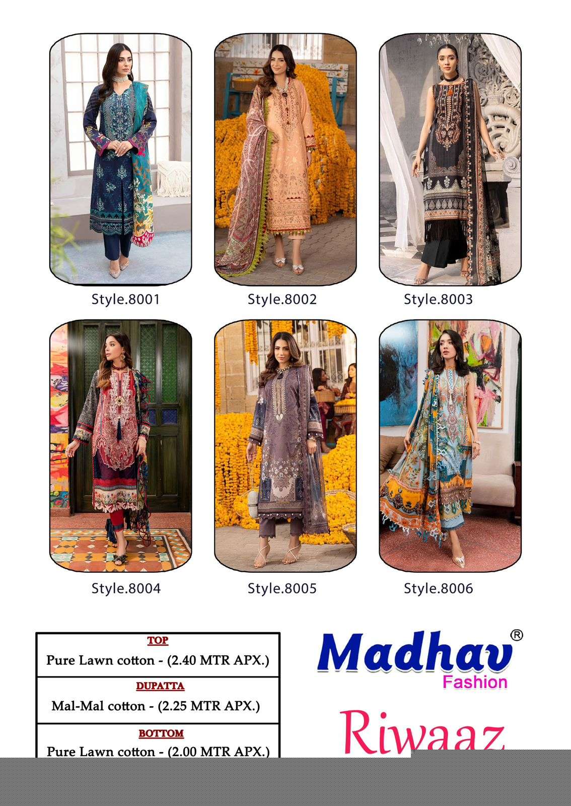 Riwaaz-Vol-08-Madhav-Fashion-Asliwholesale-Catalogue