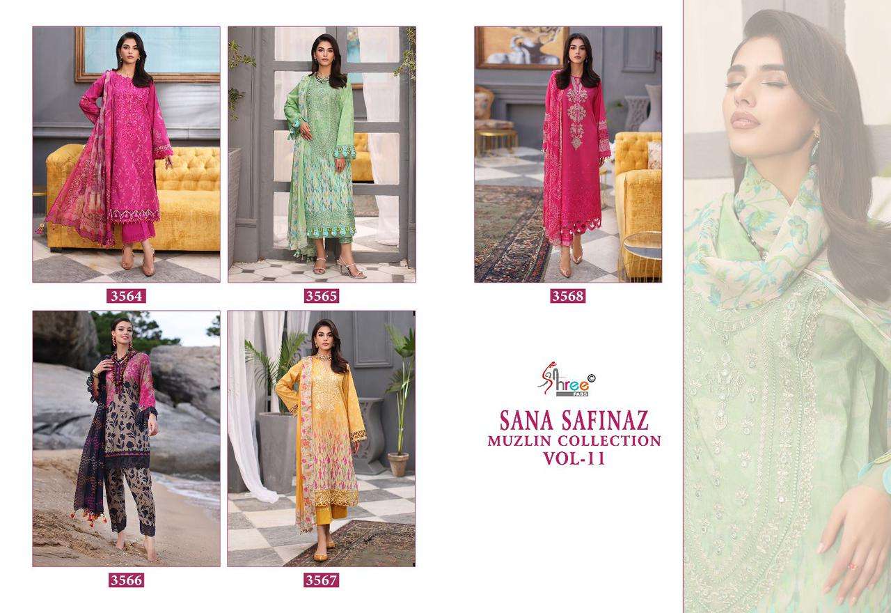 Sana-Safinaz-Muzlin-Vol-11-Shree-Fab-Asliwholesale-z-Catalogue
