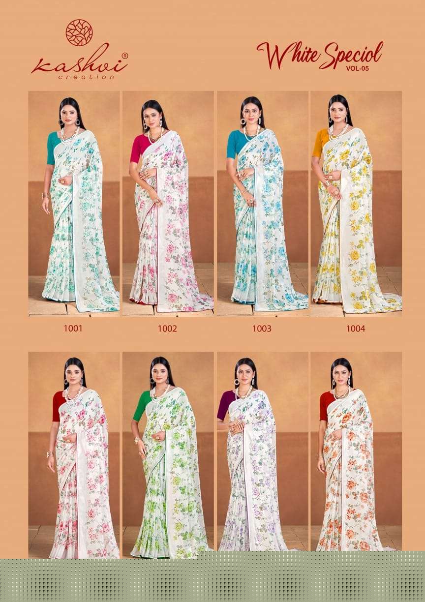 White-Special-Vol-05-Kashvi-Creation-Asliwholesale-Catalogue