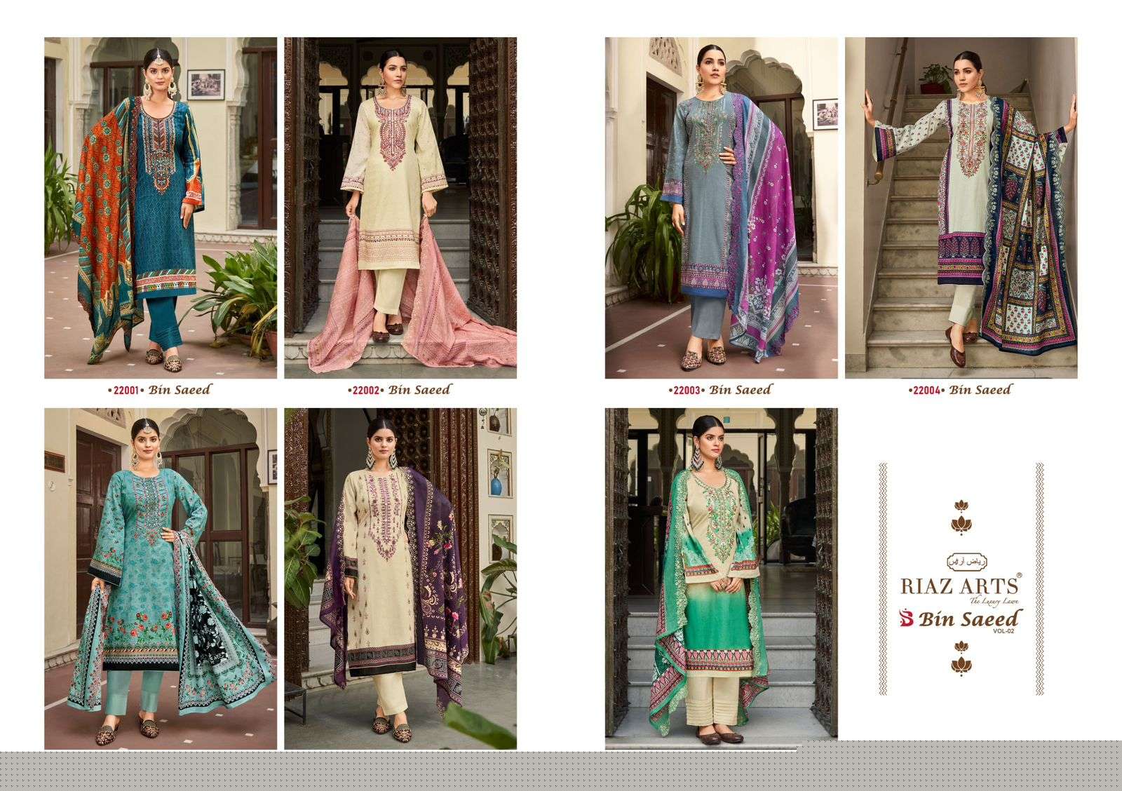 Bin-Saeed-Vol-02-Riaz-Arts-Asliwholesale-z-Catalogue