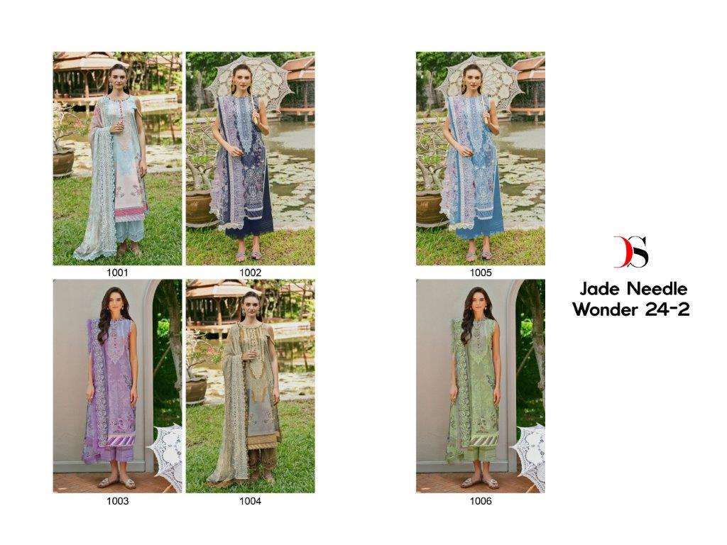 Jade-Needle-Wonder-24-2-Deepsy-suits-Asliwholesale-Catalogue