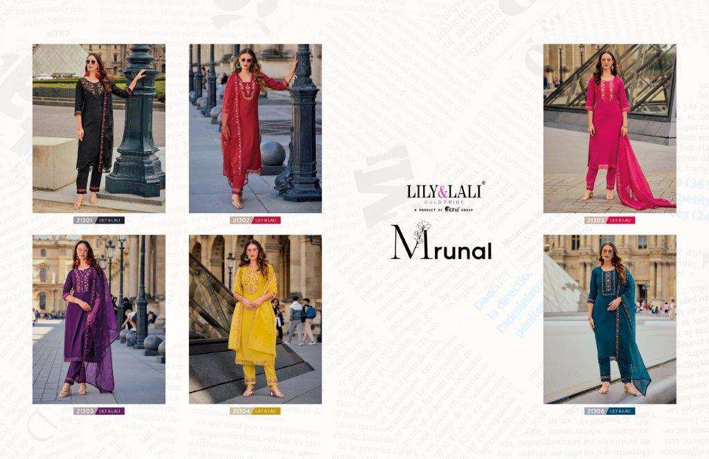 Mrunal-Lily-And-Lali-Asliwholesale-Catalogue
