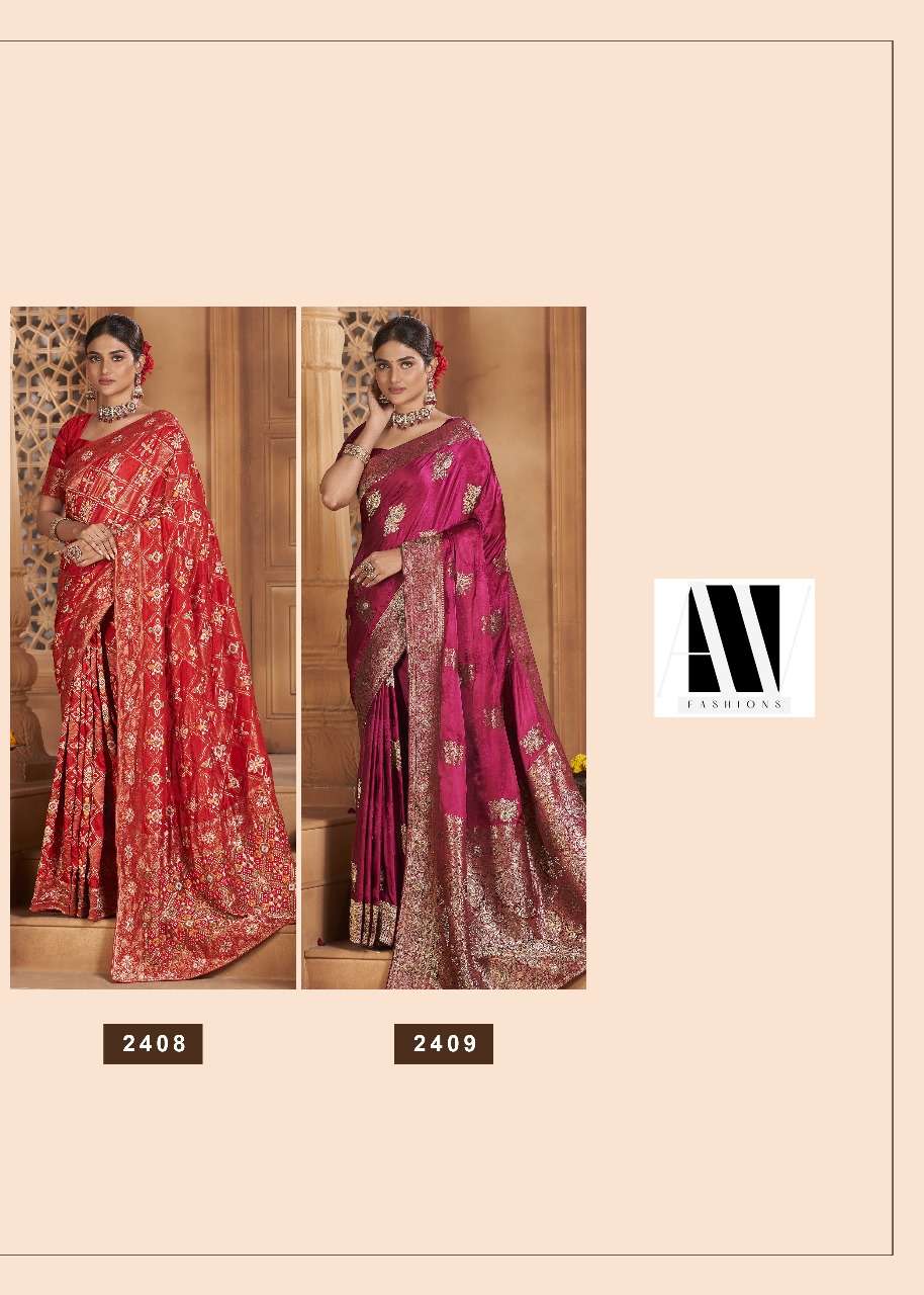 Banarasi-Fusion-Vol-2-AV-Fashion-Asliwholesale-Catalogue1