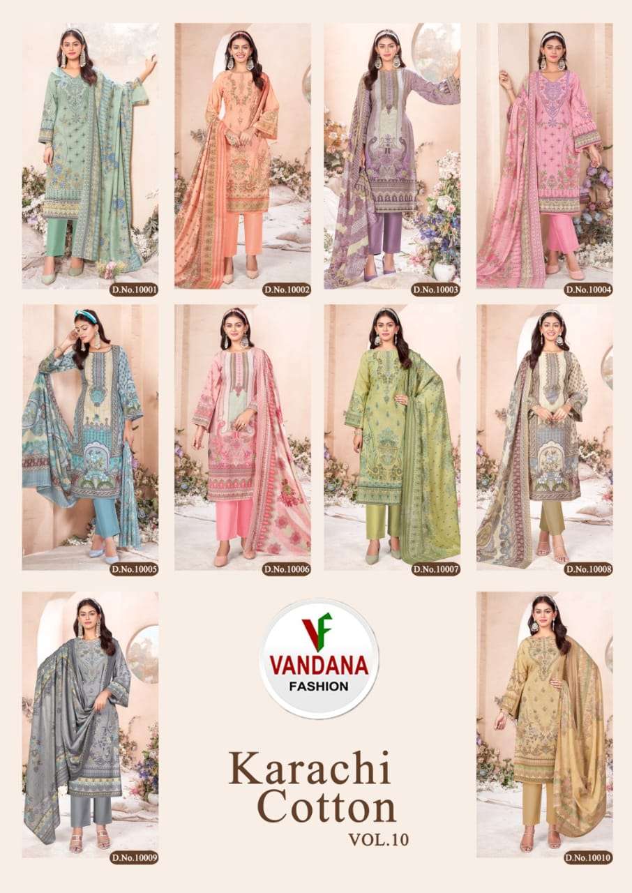 Karachi-Cotton-Vol-10-Vandana-Fashion-Asliwholesale-Catalogue