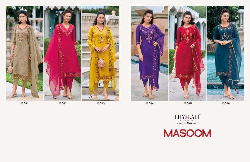 Masoom-Lily-And-Lali-Asliwholesale-z-Catalogue