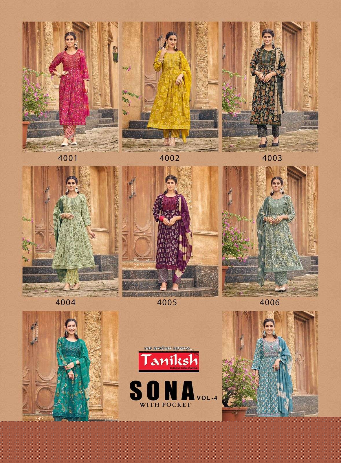 Sona-Vol-04-Taniksh-Asliwholesale-Catalogue