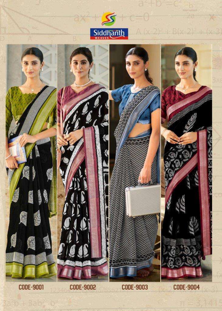 Black-Mulmul-Siddhanth-Asliwholesale-z-Catalogue