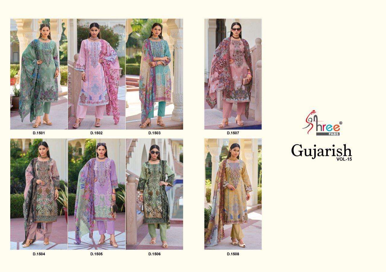 Guzarish-Vol-15-Shree-Fab-Asliwholesale-Catalogue