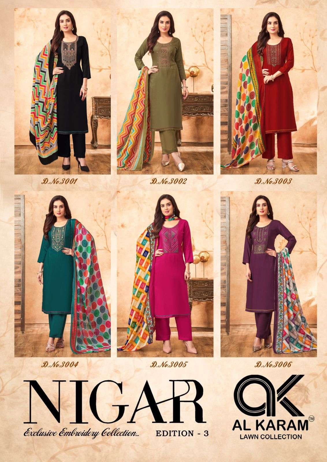 Nigar-Vol-3-AL-Karam-Asliwholesale-Catalogue
