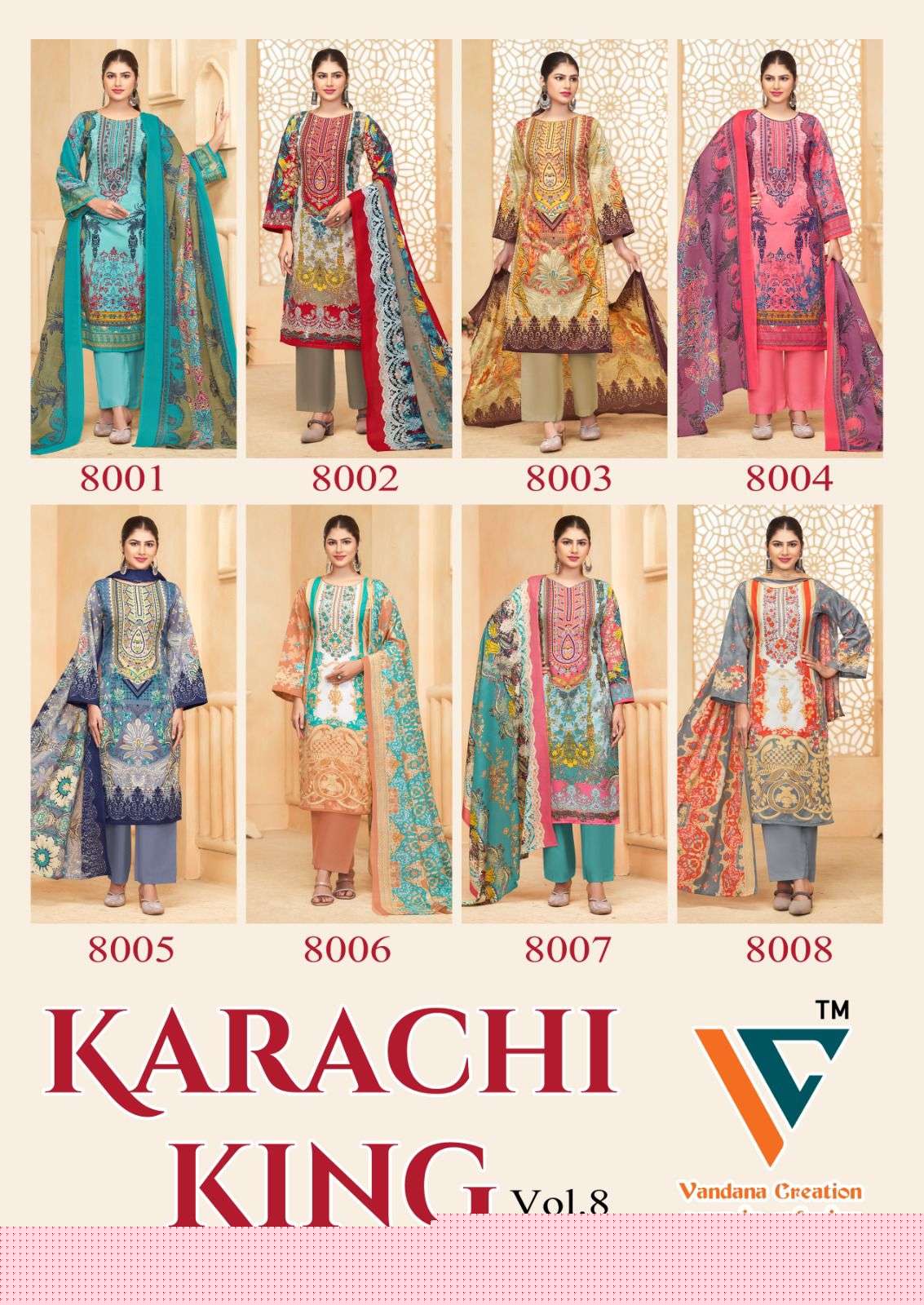 Karachi-king-Vol-08-Vandana-creation-Asliwholesale-Catalogue