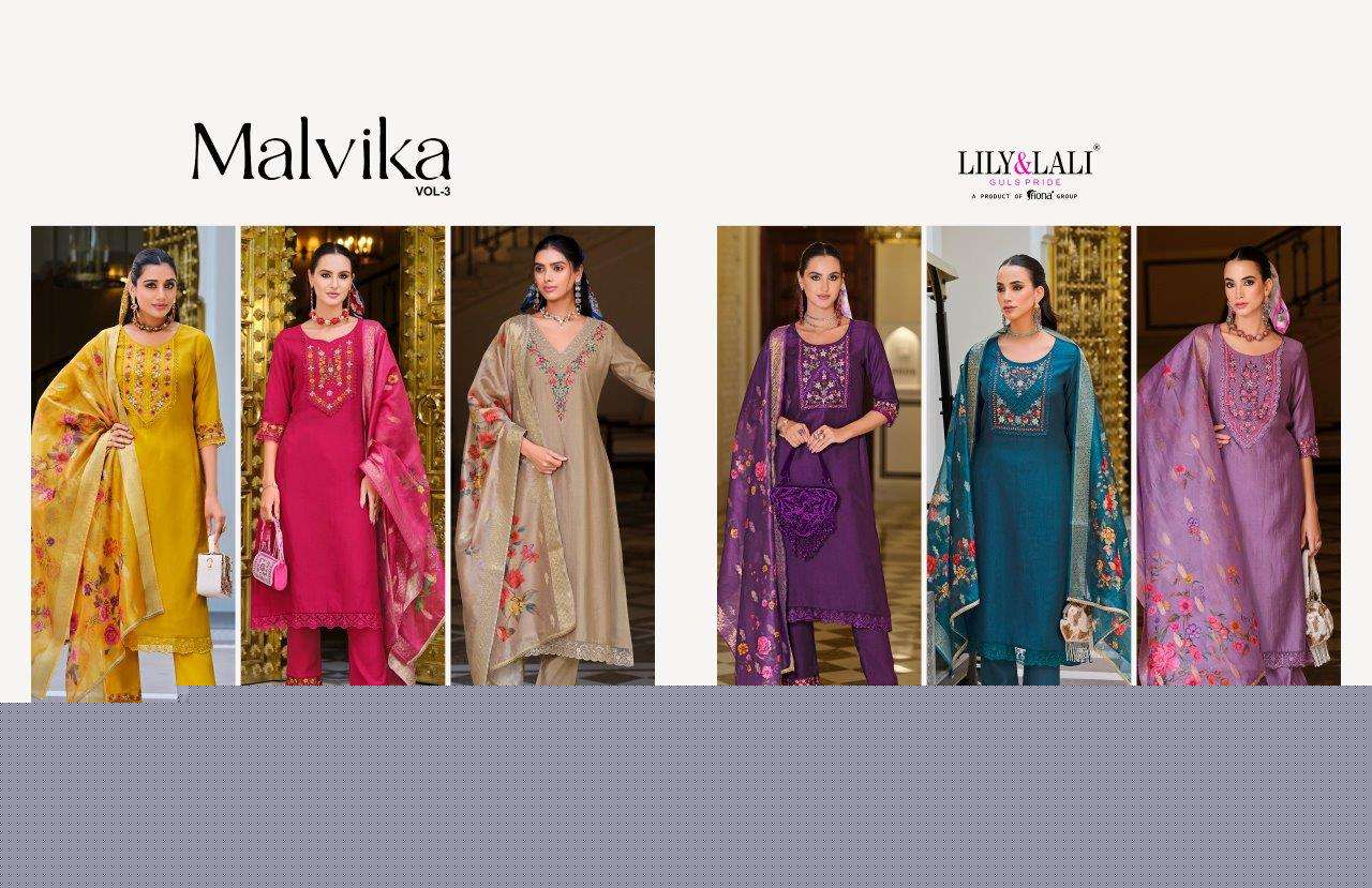 Malvika-Vol-03-Lily-And-Lali-Asliwholesale-z-Catalogue
