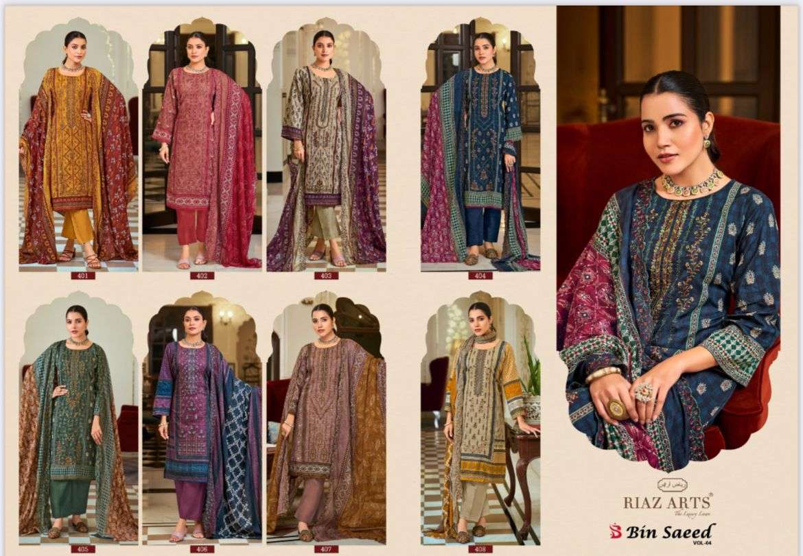 Bin-Saeed-Vol-04-Riaz-Arts-Asliwholesale-z-Catalogue