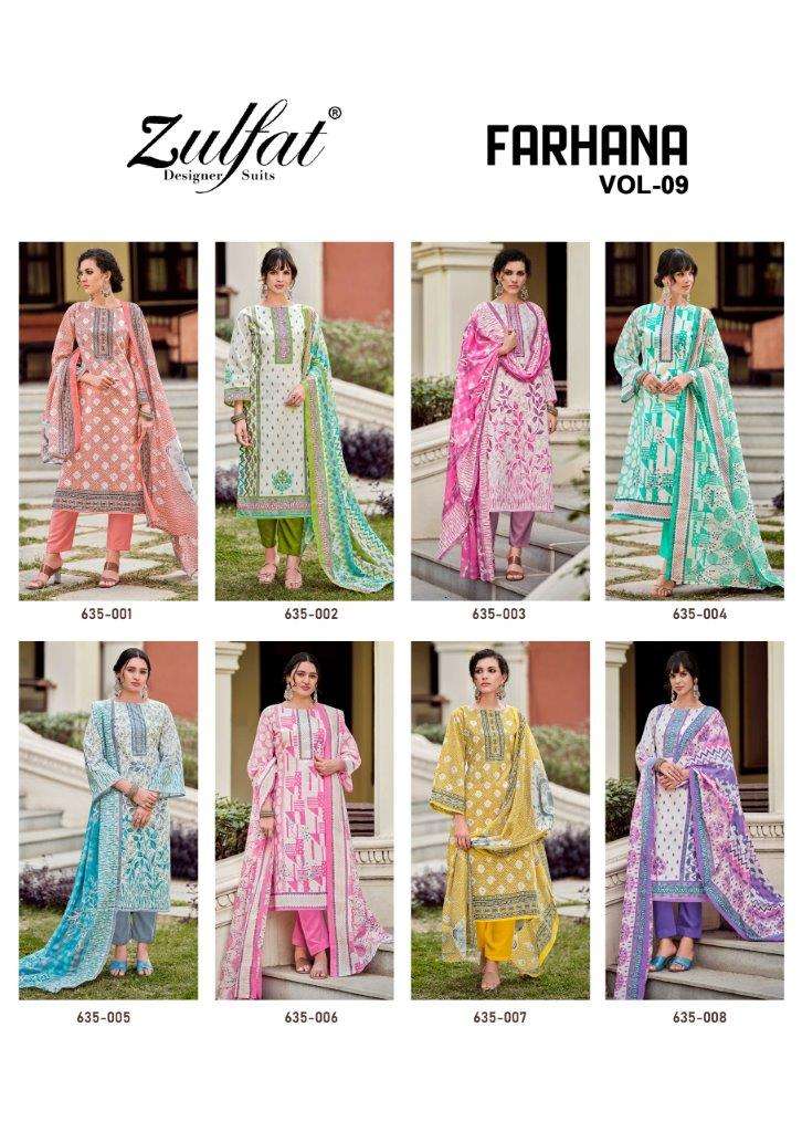 Farhana-Vol-09-Zulfat-Asliwholesale-z-Catalogue