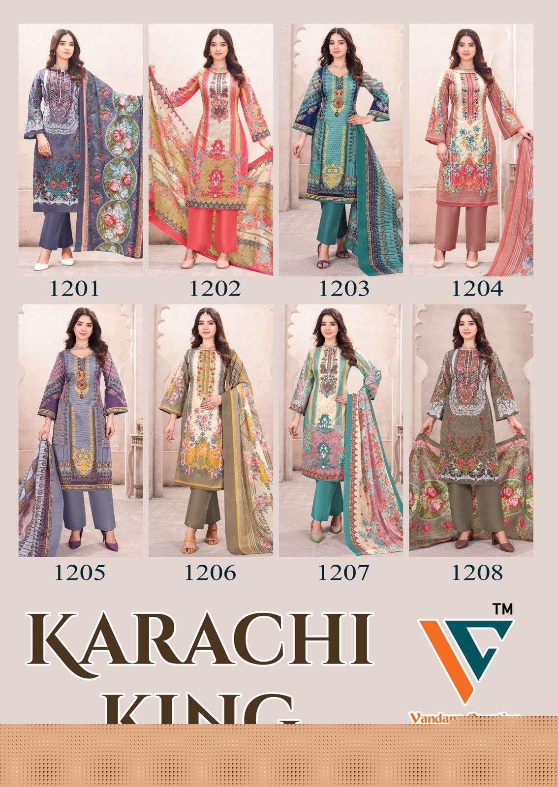 Karachi-king-Vol-12-Vandana-creation-Asliwholesale-Catalogue
