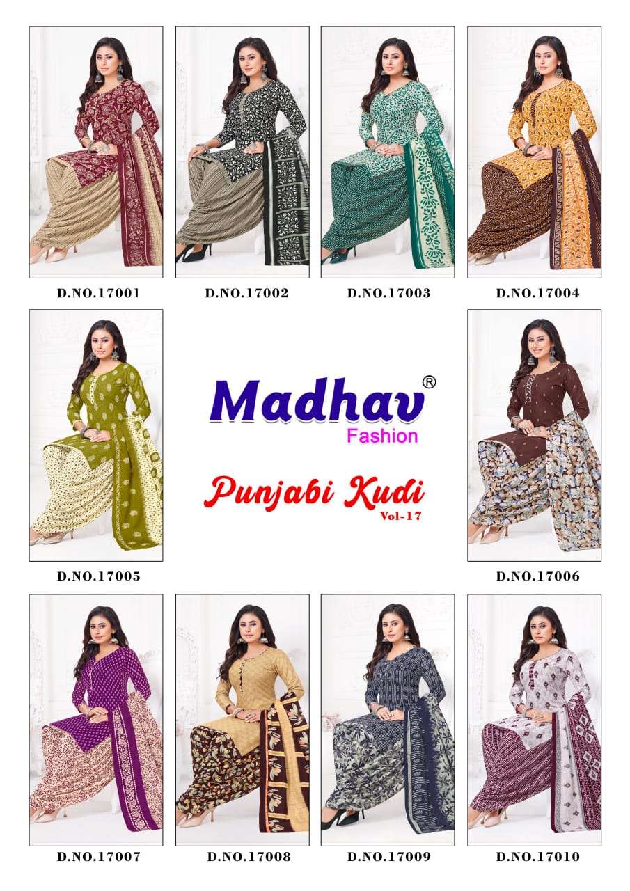 Punjabi-Kudi-Vol-17-Madhav-Fashion-Asliwholesale-Catalogue