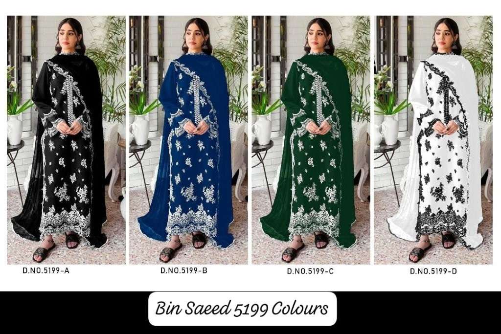 Bin-Saeed-5199-Colours-Asliwholesale-z-Catalogue
