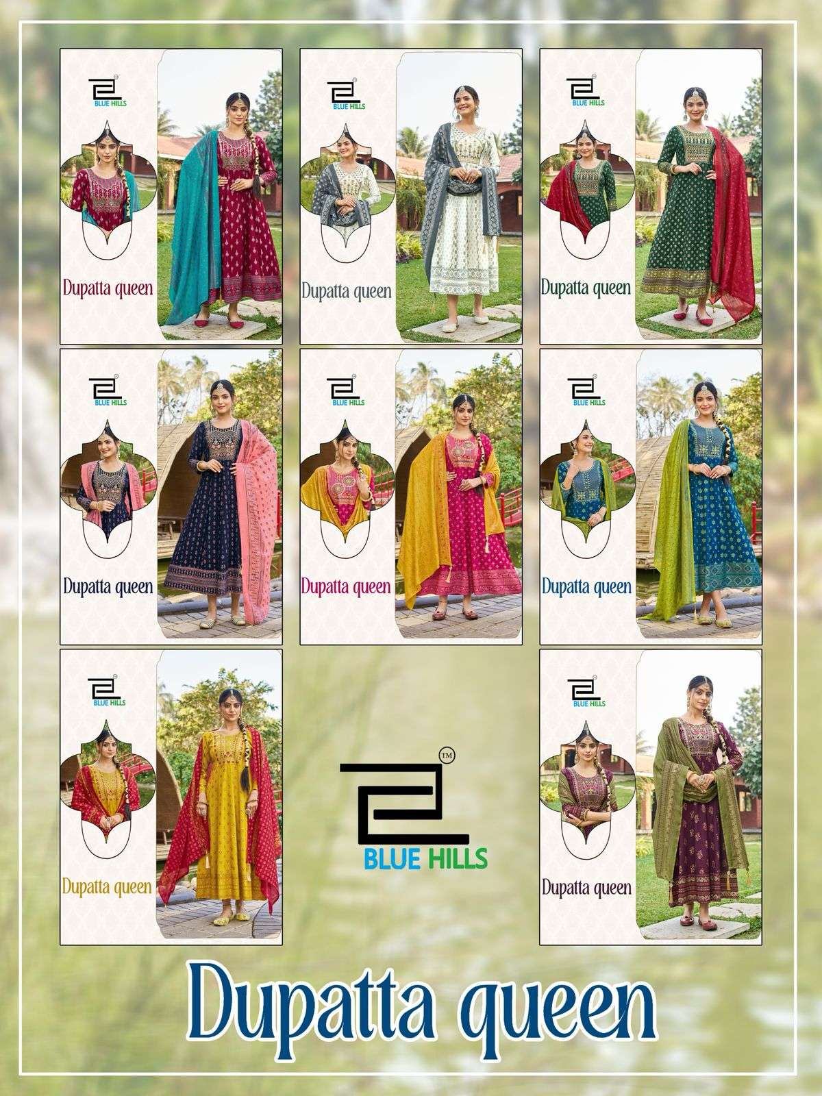 Dupatta-Queen-Blue-Hils-Asliwholesale-z-Catalogue