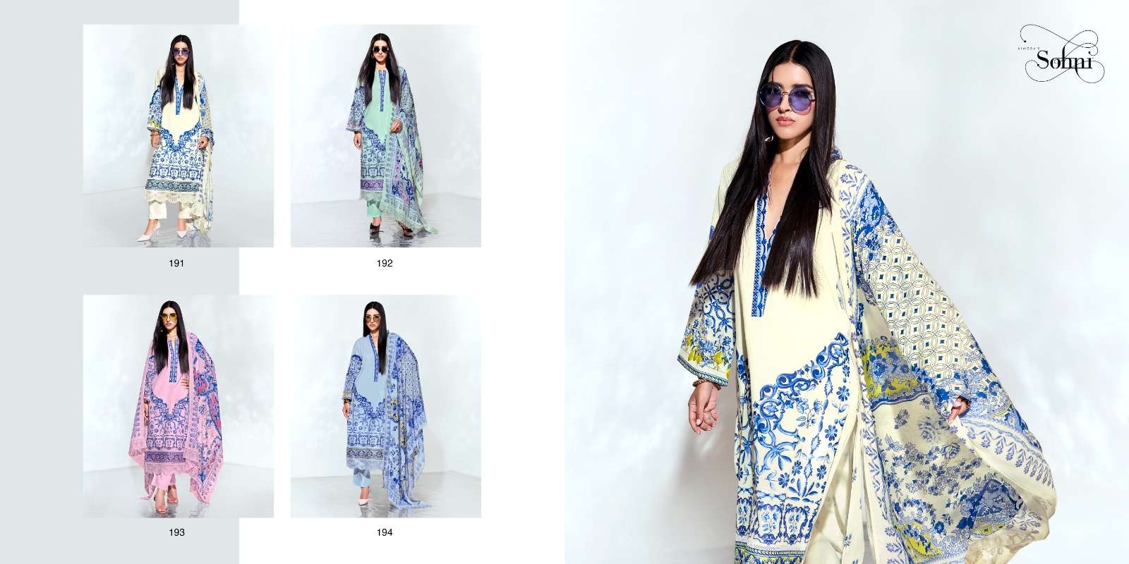 Lemon-Bandhej-Kimora-Asliwholesale-z-Catalogue
