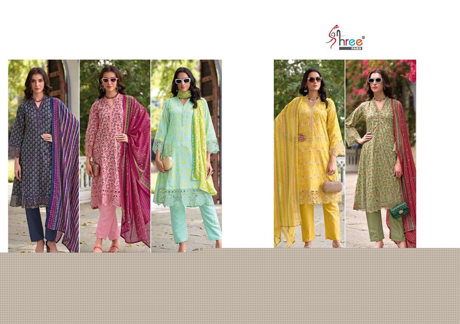 Sada-Bahar-Colection-Vol-1-Shree-Fab-Asliwholesale-z-Catalogue