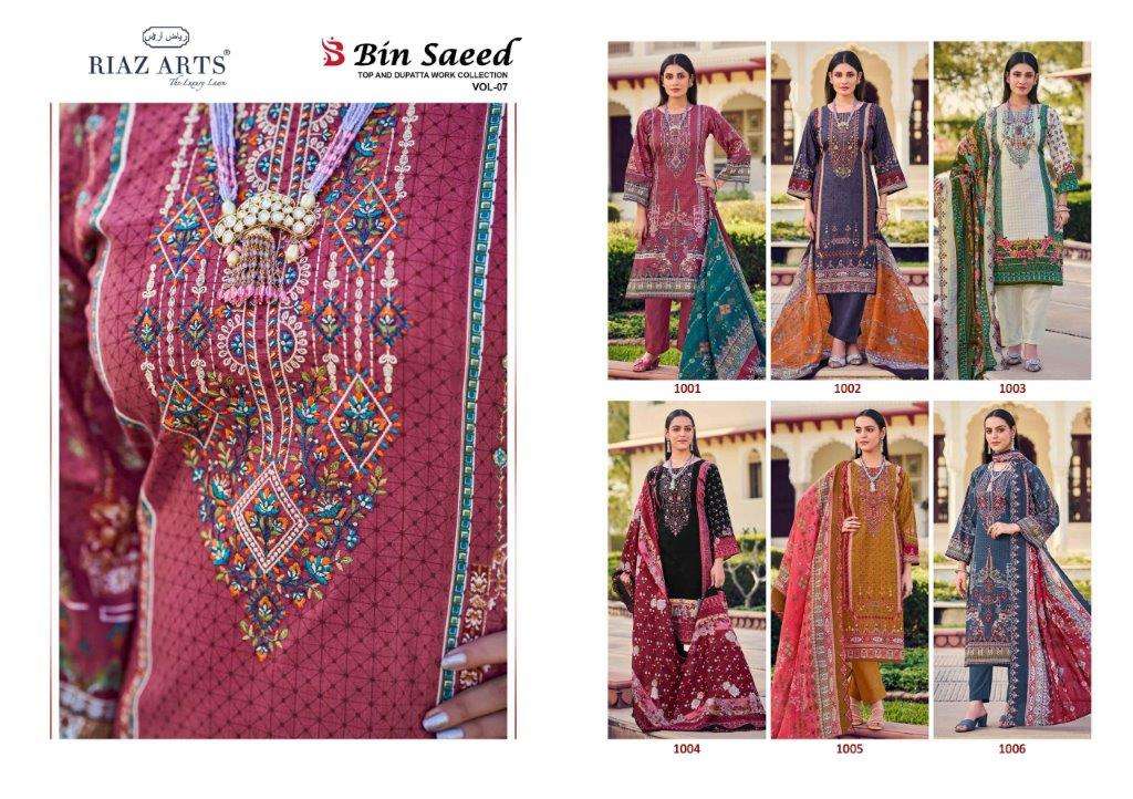 Bin-Saeed-Vol-07-Riaz-Arts-Asliwholesale-z-Catalogue