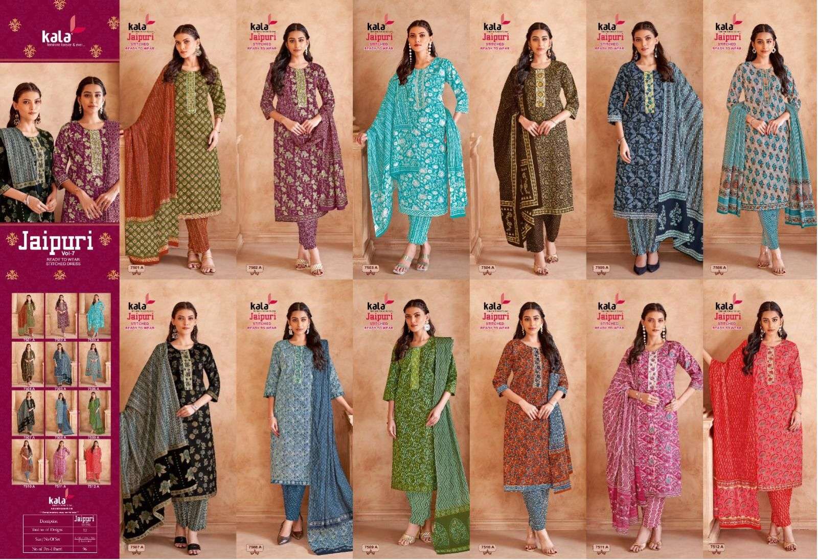 Jaipuri-Vol-7-Kala-Asliwholesale-z-Catalogue